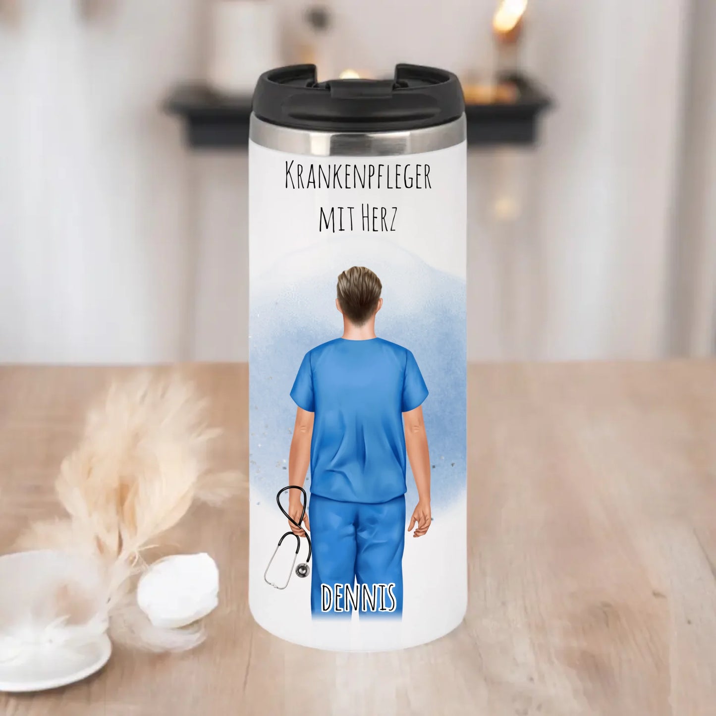 Krankenpfleger Tasse / Thermobecher