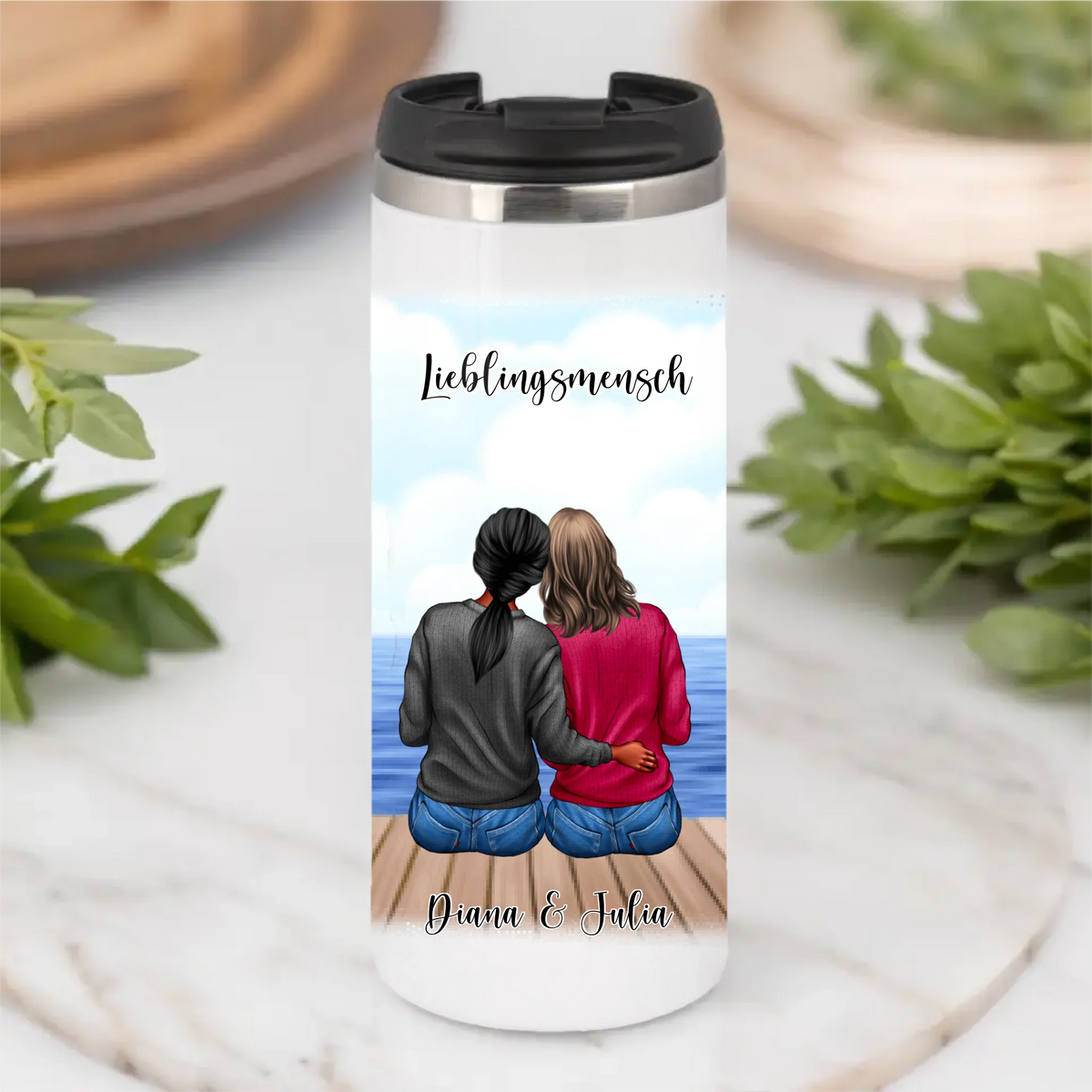 Freundinnen Tasse / Thermobecher