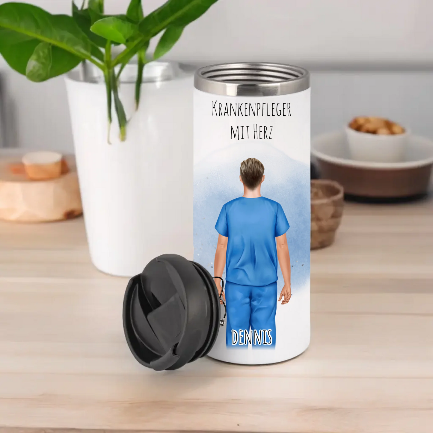 Krankenpfleger Tasse / Thermobecher