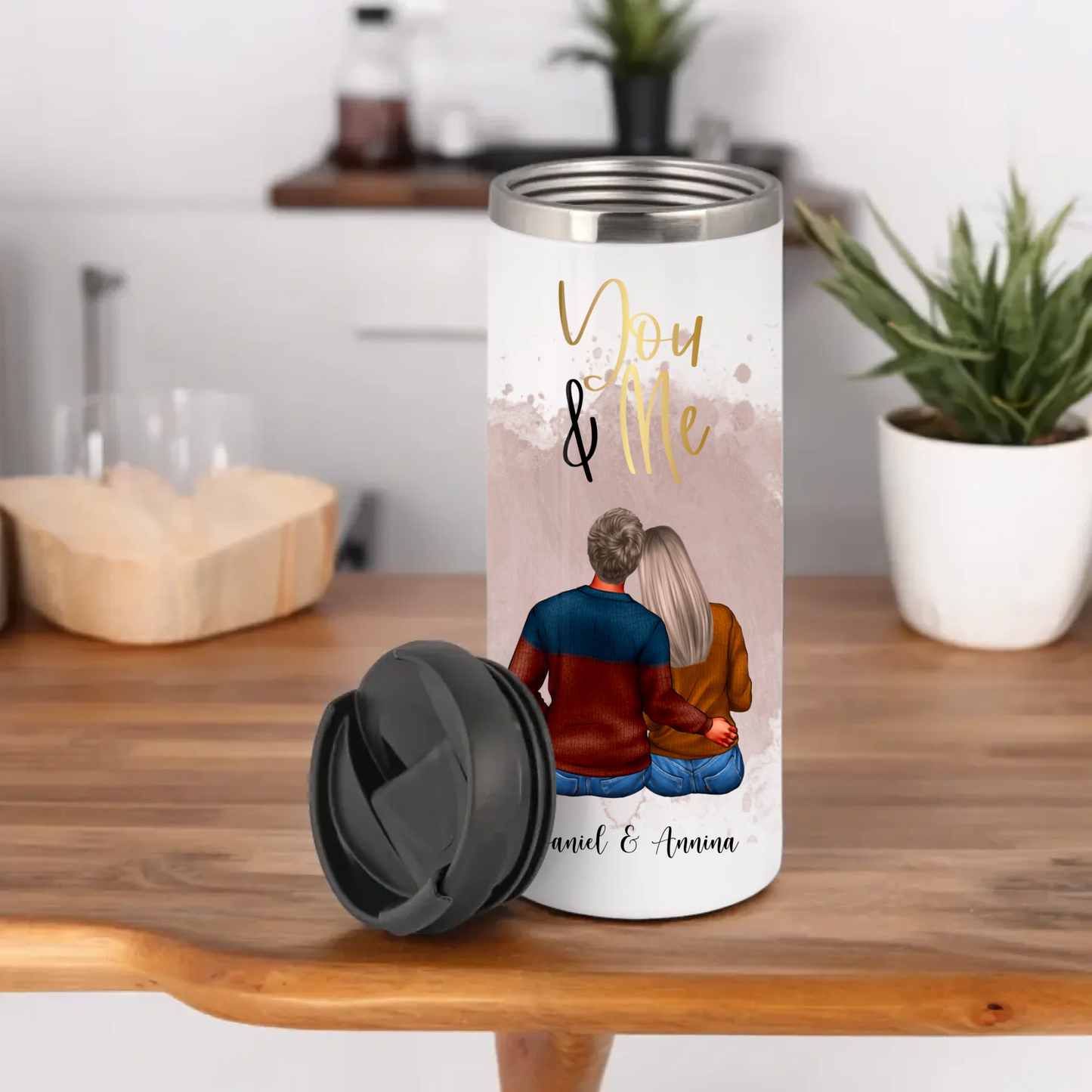 Pärchen Tasse / Thermobecher