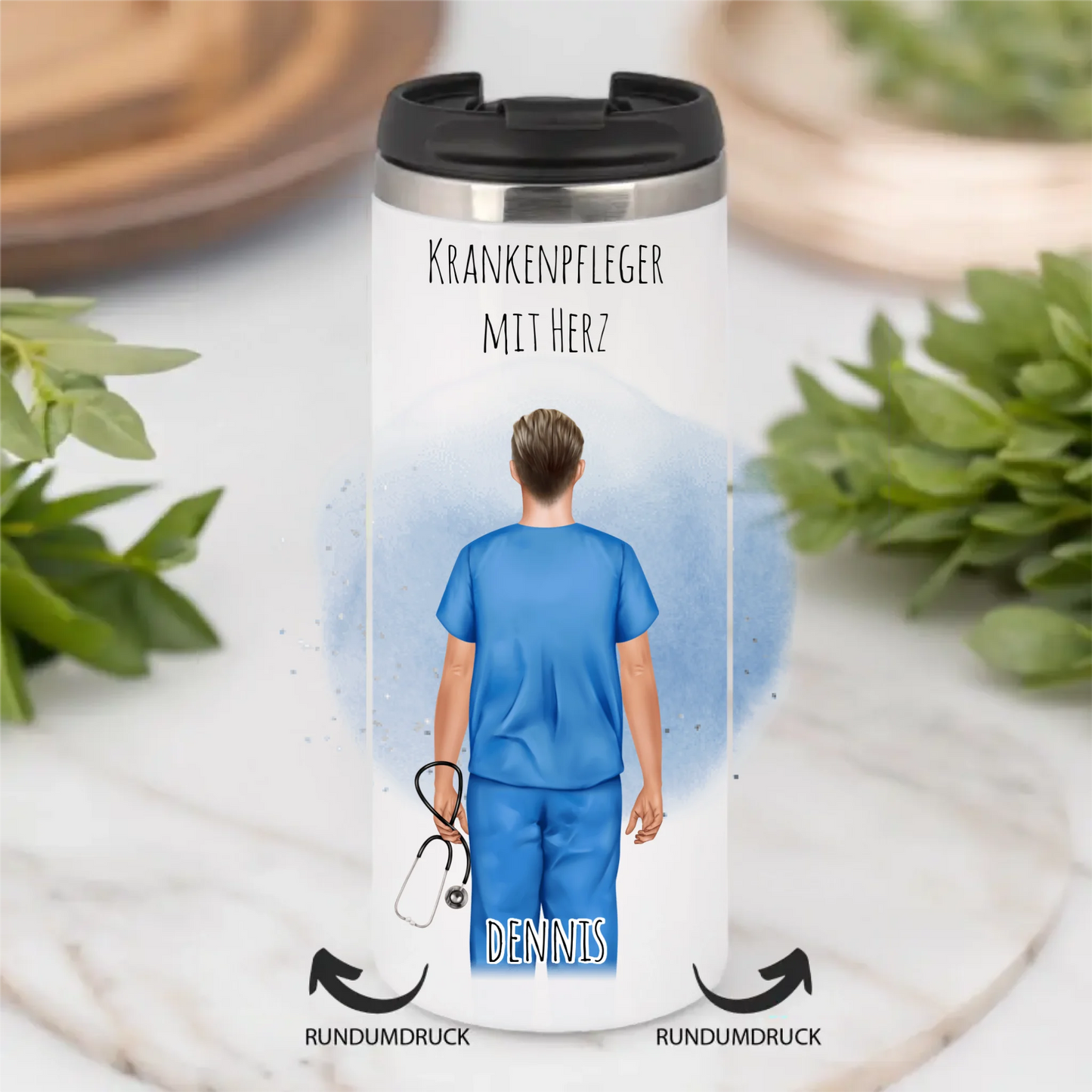 Krankenpfleger Tasse / Thermobecher