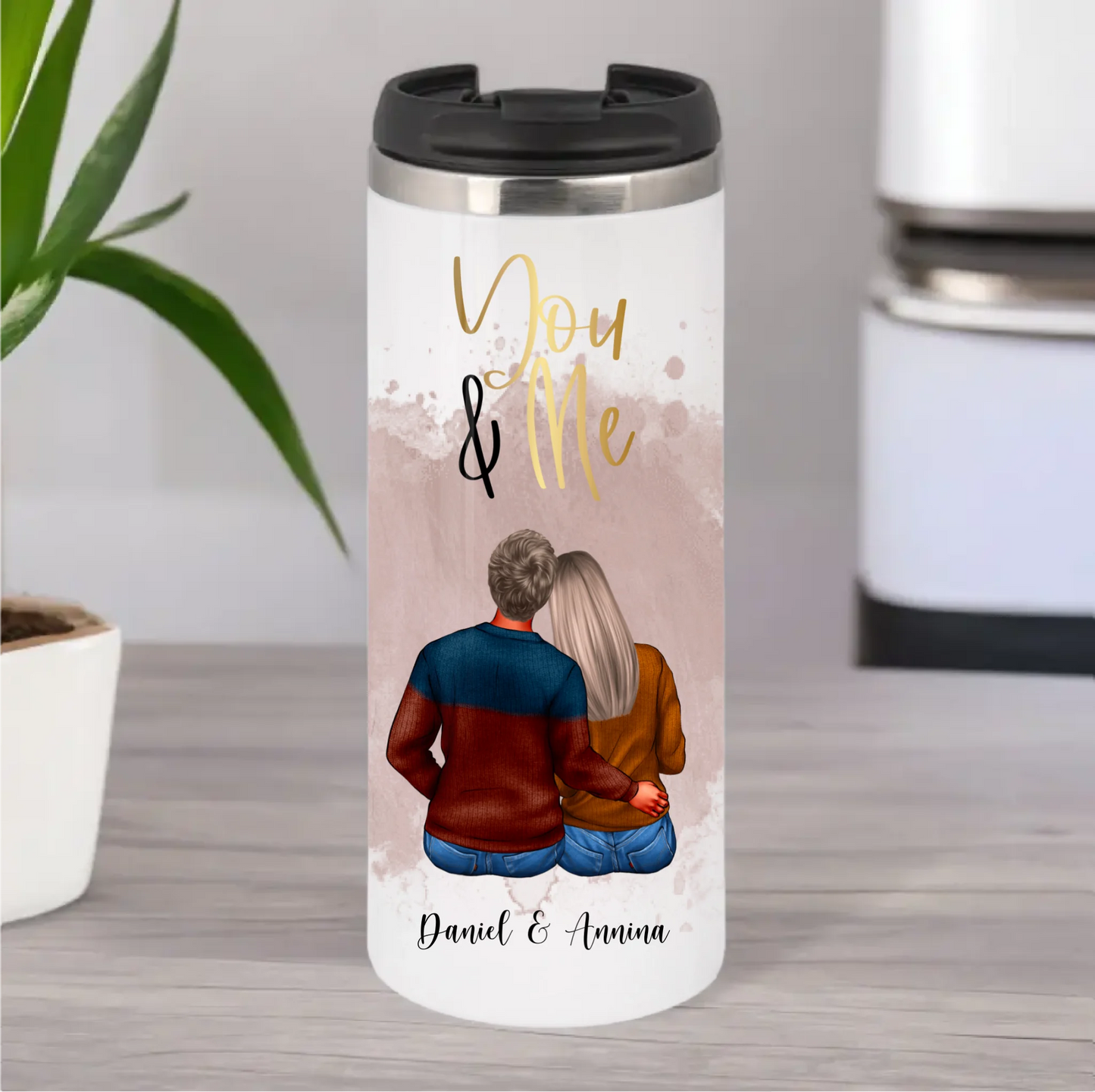 Pärchen Tasse / Thermobecher