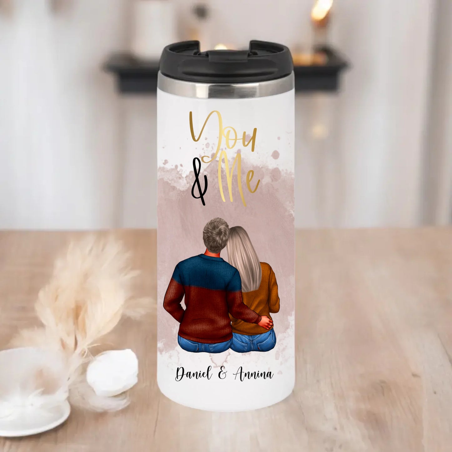 Pärchen Tasse / Thermobecher