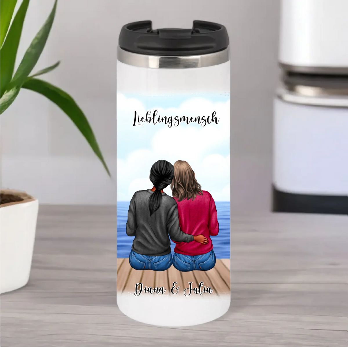 Freundinnen Tasse / Thermobecher