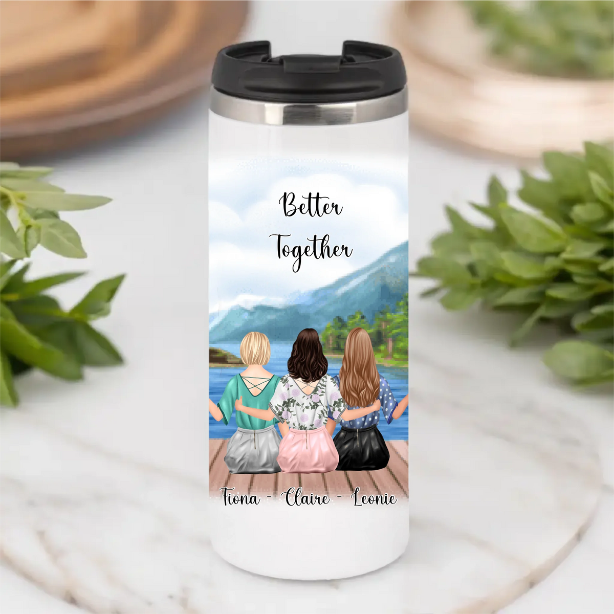 2 - 3 Freundinnen Tasse / Thermobecher