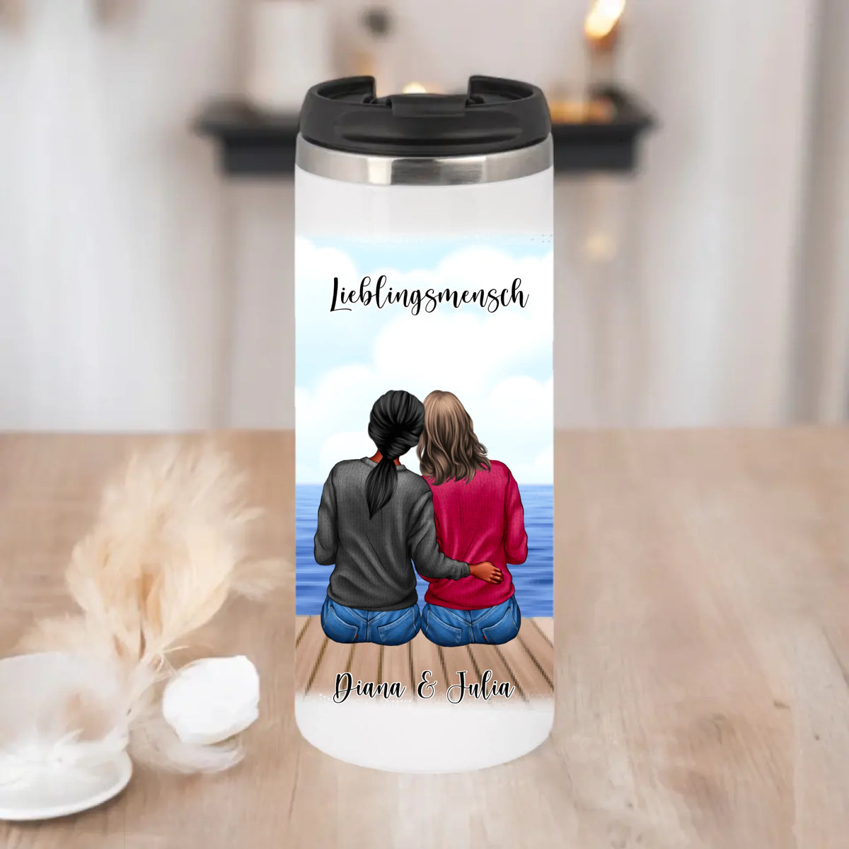Freundinnen Tasse / Thermobecher