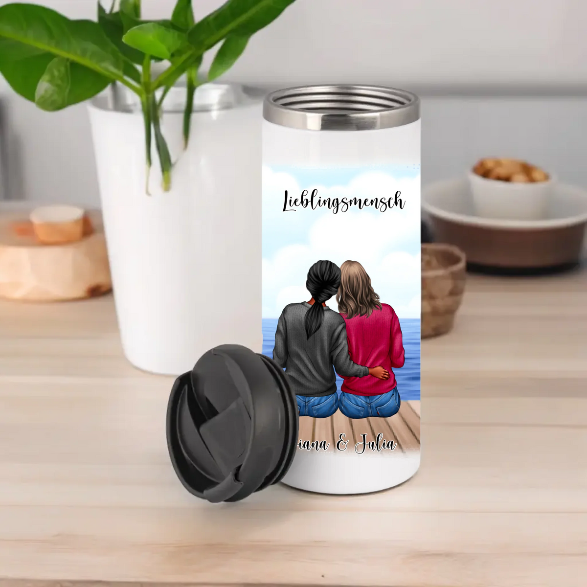 Freundinnen Tasse / Thermobecher