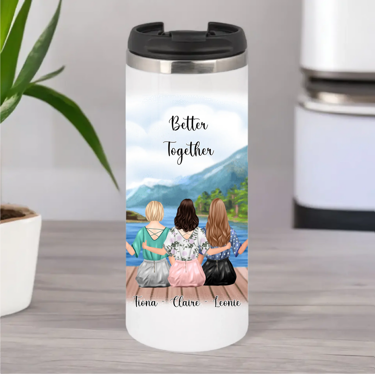 2 - 3 Freundinnen Tasse / Thermobecher