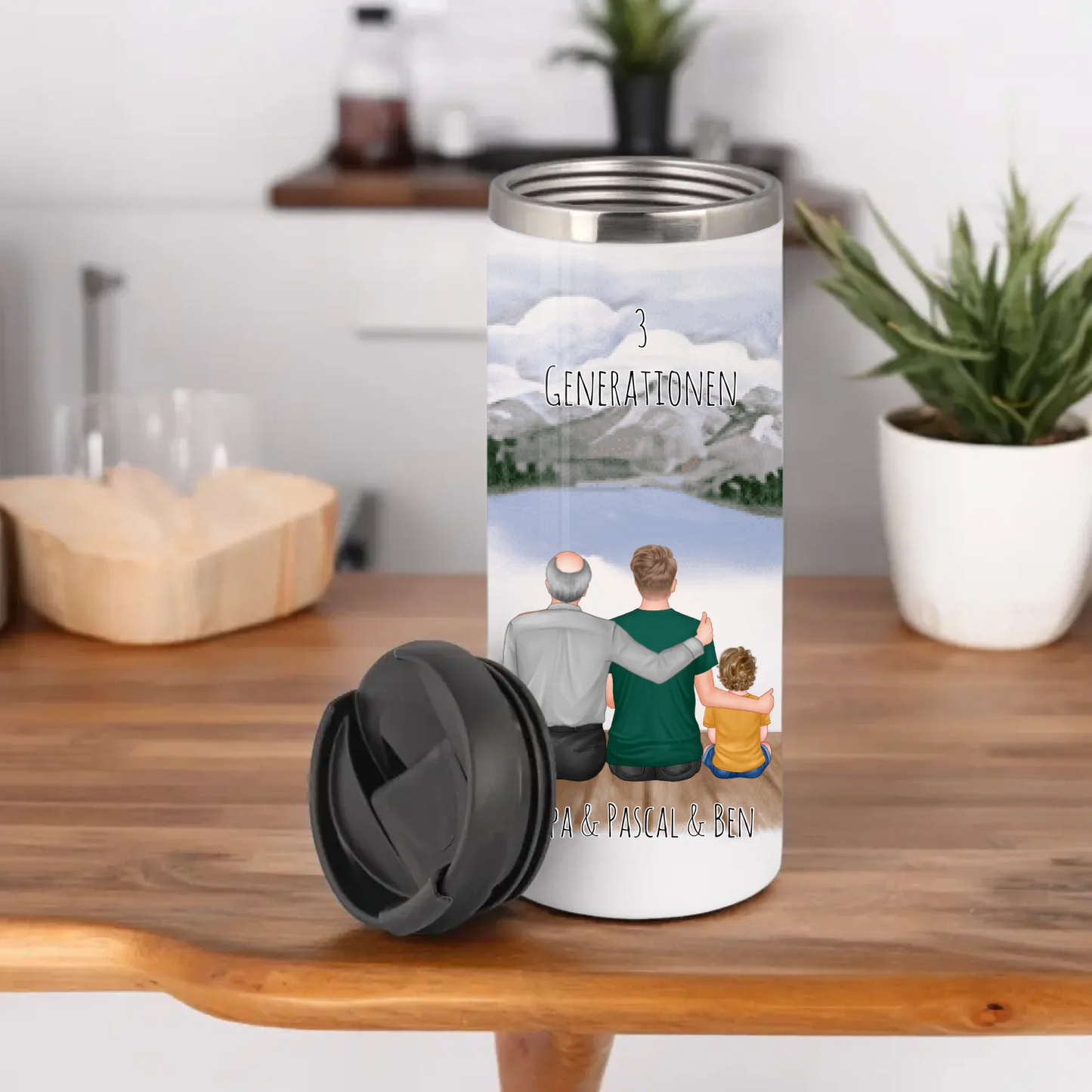 Vater, Sohn & Enkel Tasse / Thermobecher