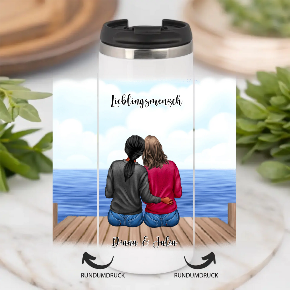 Freundinnen Tasse / Thermobecher