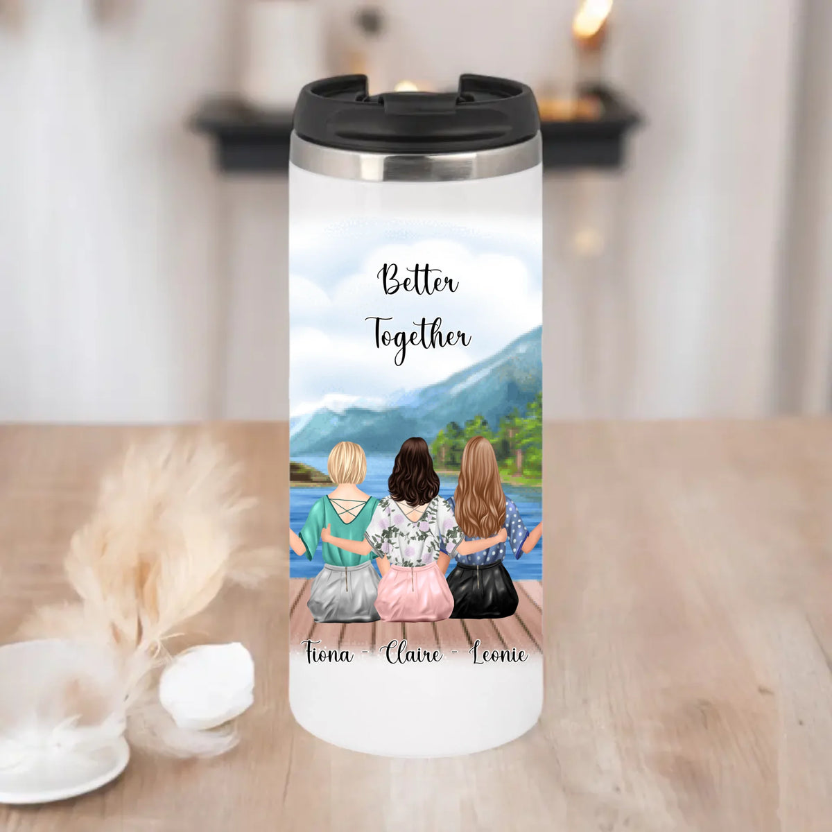 2 - 3 Freundinnen Tasse / Thermobecher