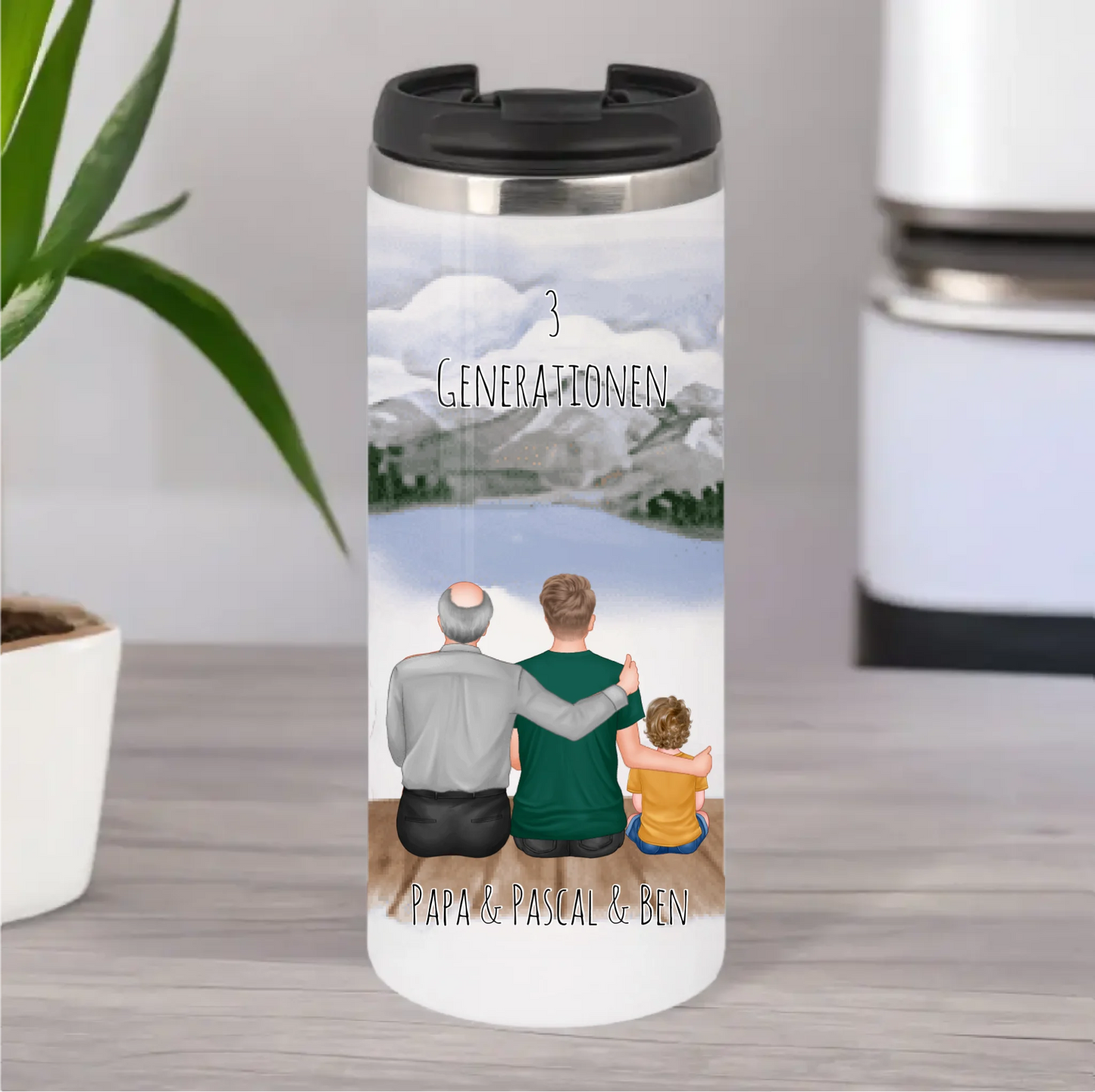Vater, Sohn & Enkel Tasse / Thermobecher