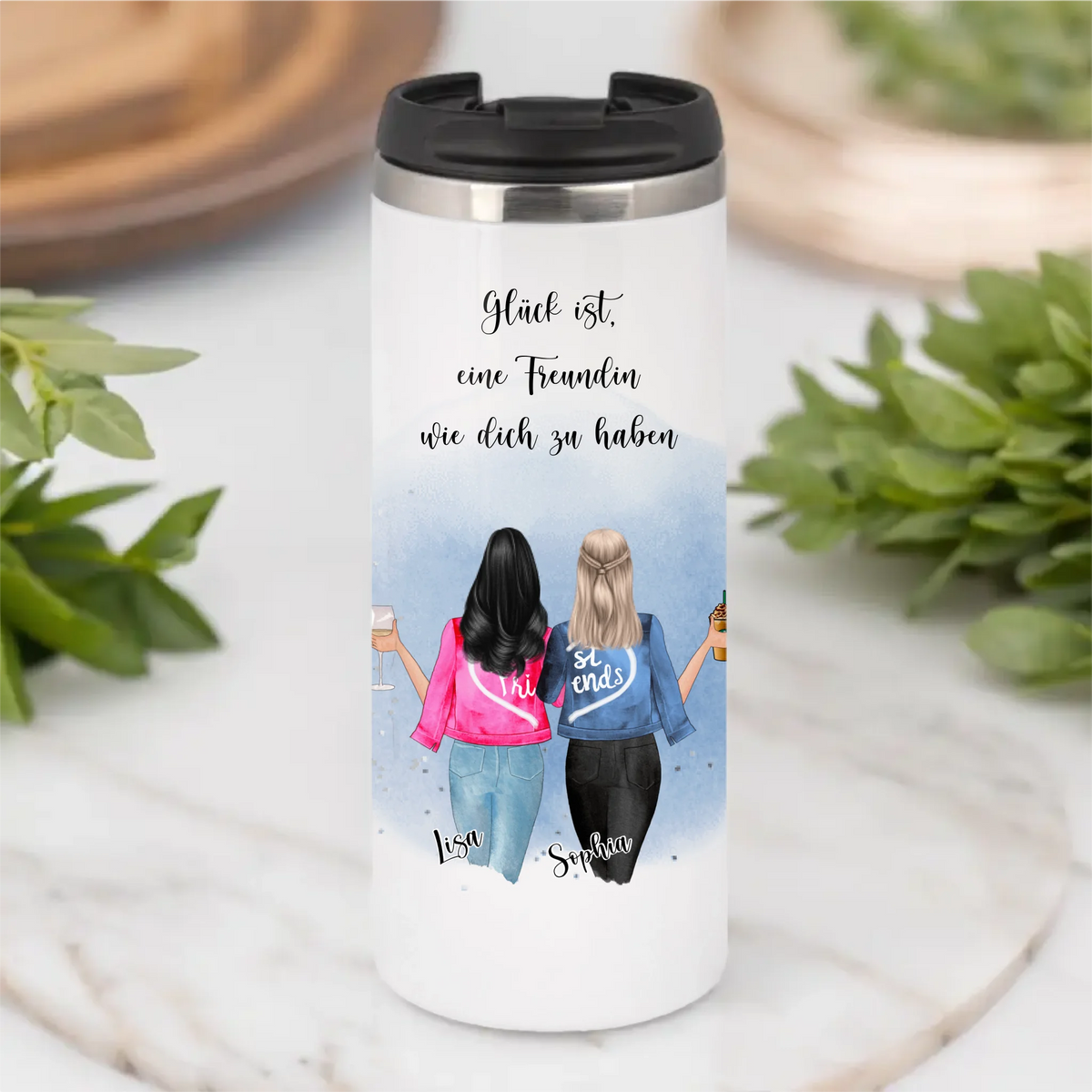 Beste Freundin Tasse / Thermobecher