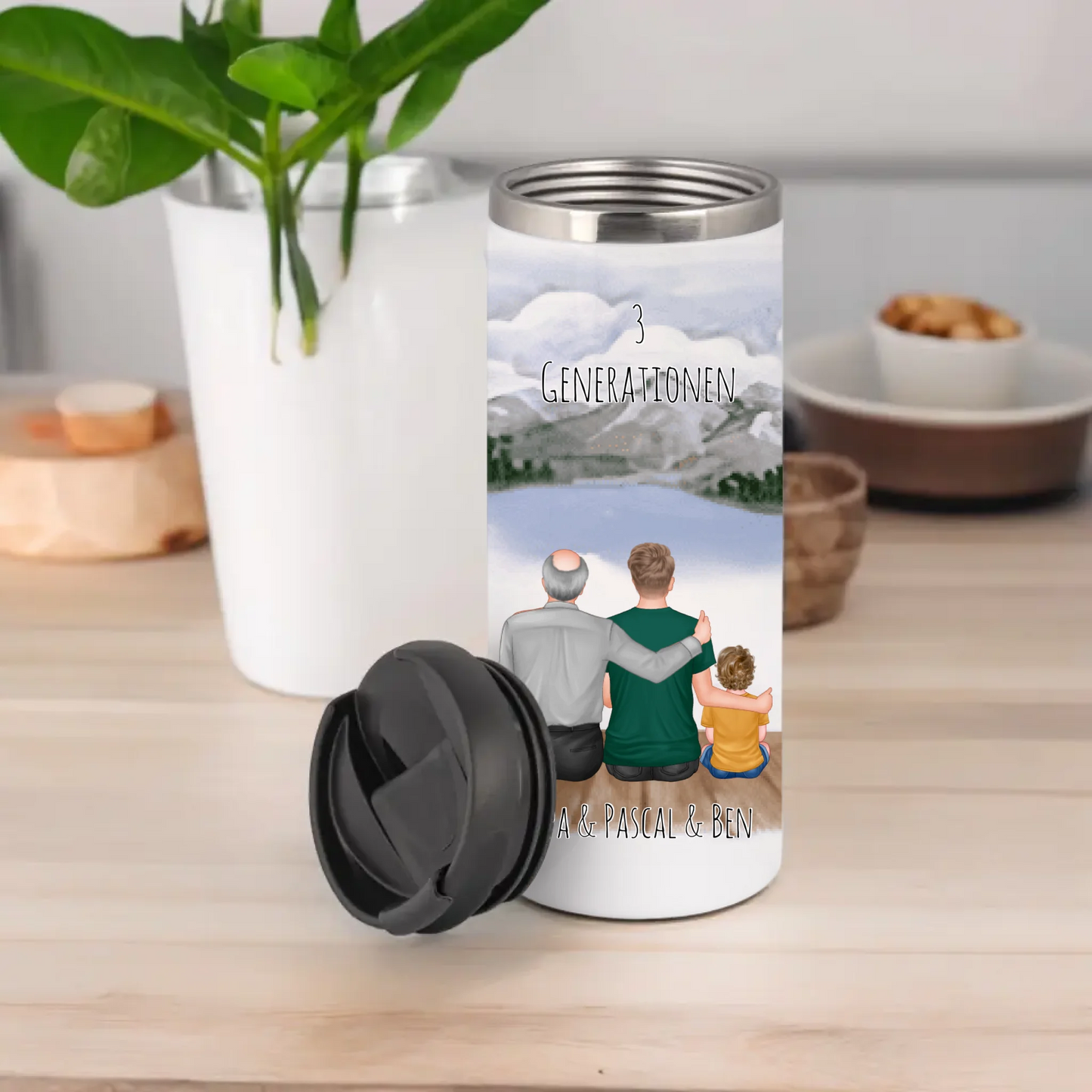 Vater, Sohn & Enkel Tasse / Thermobecher