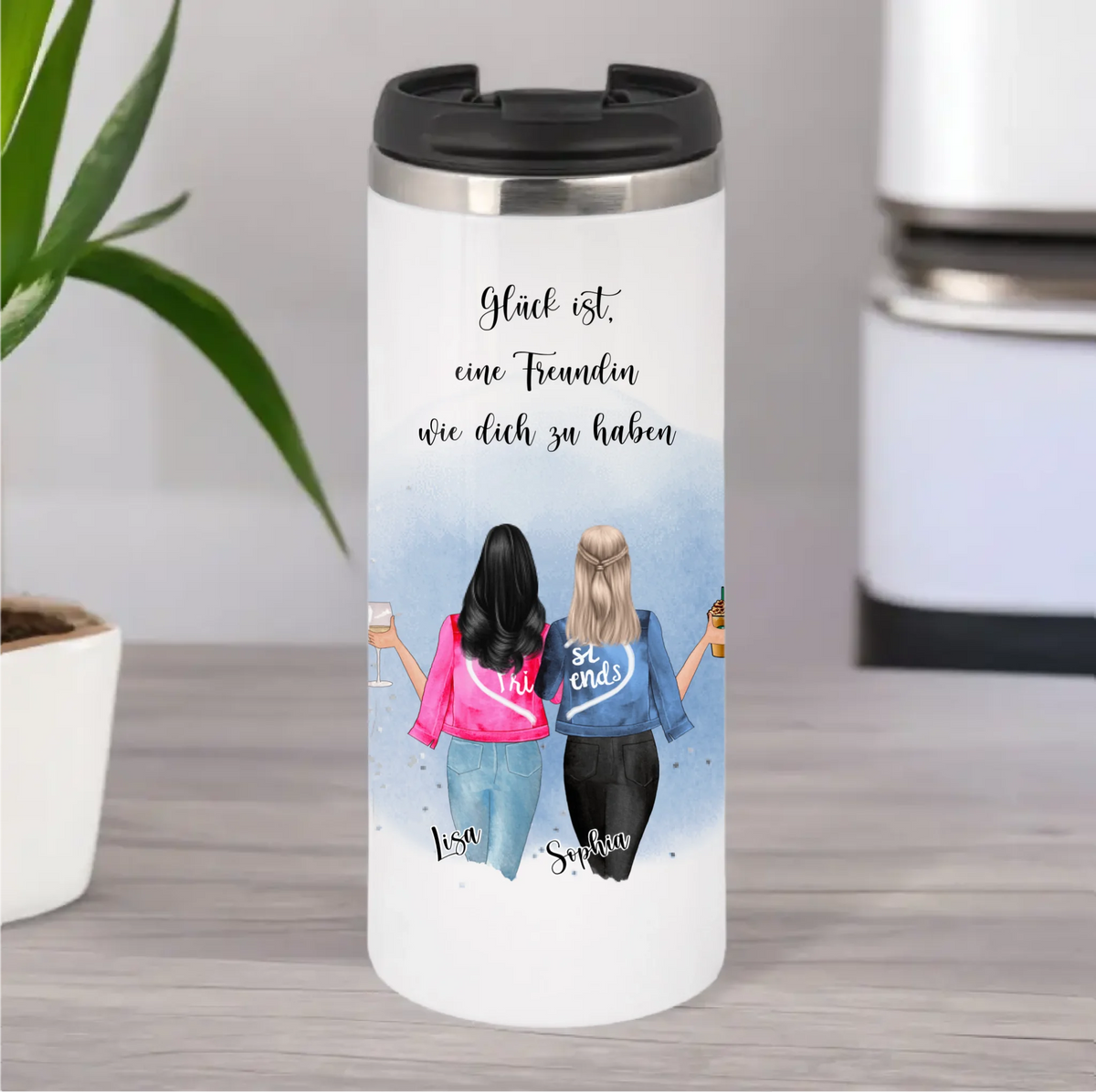 Beste Freundin Tasse / Thermobecher