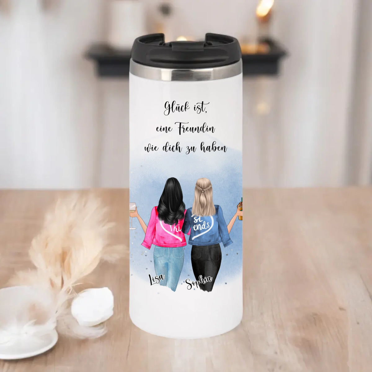 Beste Freundin Tasse / Thermobecher