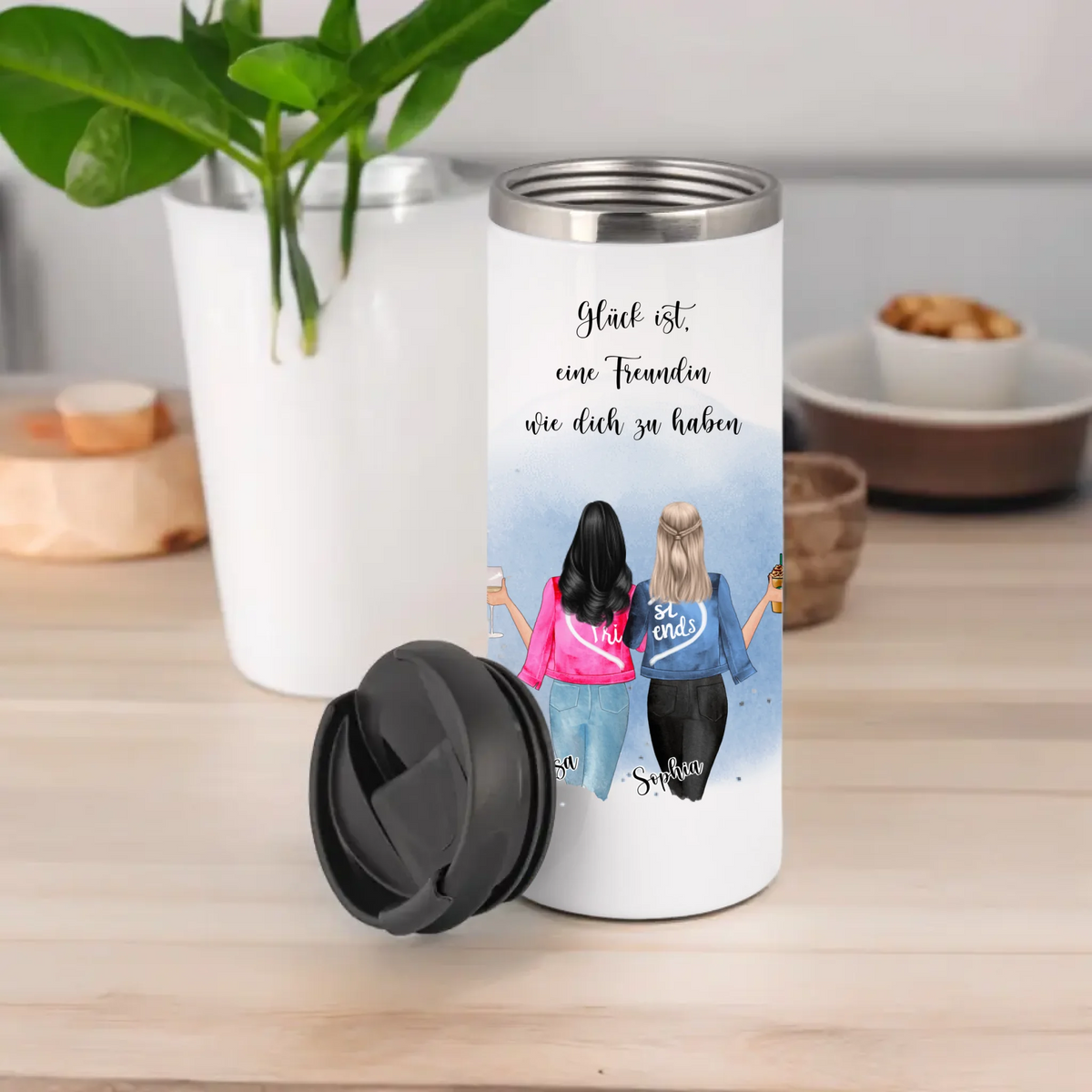 Beste Freundin Tasse / Thermobecher