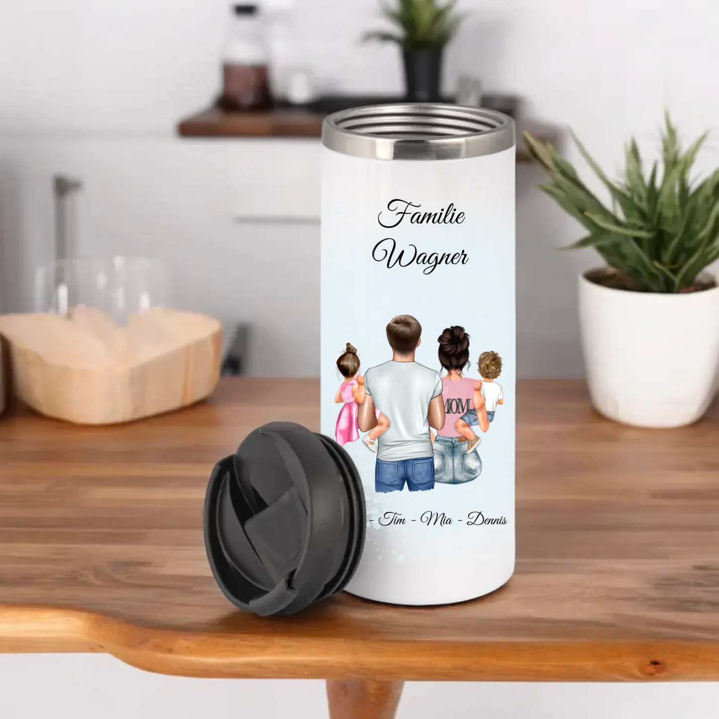 Mama Papa & 2 Babys Tasse / Thermobecher