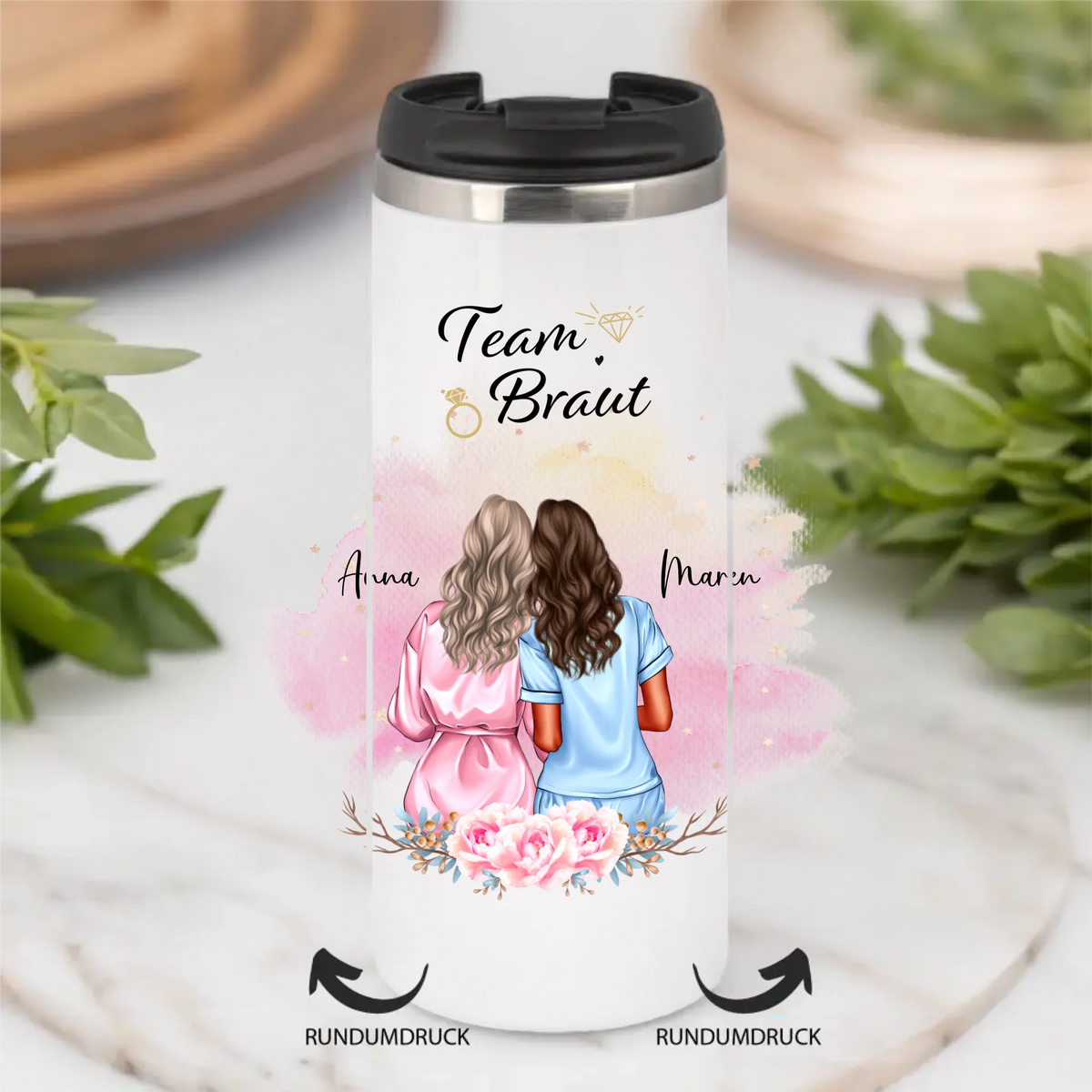 Braut Tasse / Thermobecher