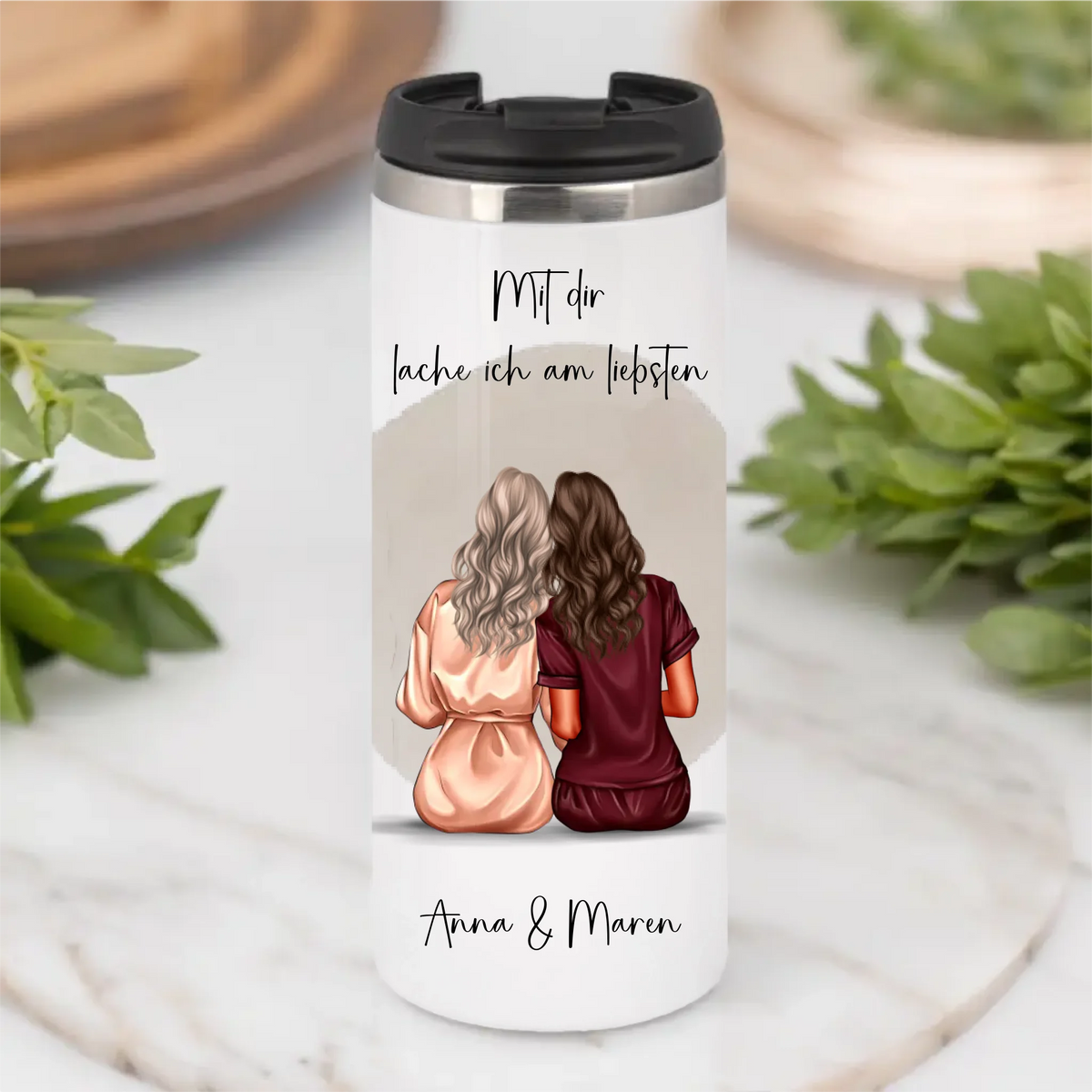 Beste Freundin Tasse / Thermobecher