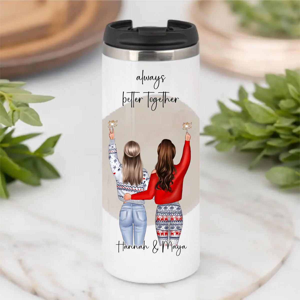 Beste Freundin Tasse / Thermobecher
