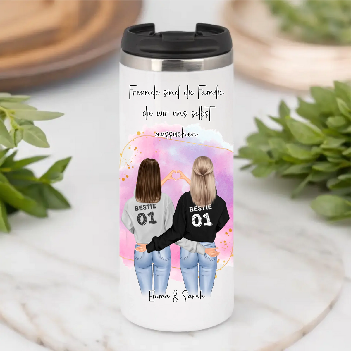 Freundin Tasse / Thermobecher