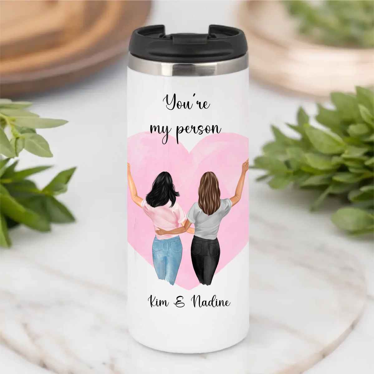 2-4 Beste Freundinnen Tasse / Thermobecher