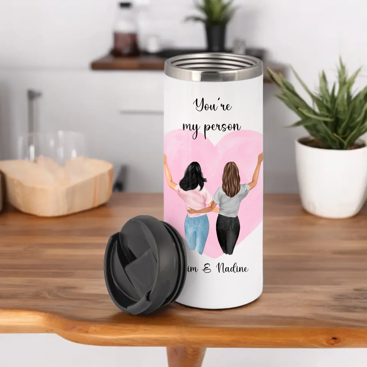 2-4 Beste Freundinnen Tasse / Thermobecher