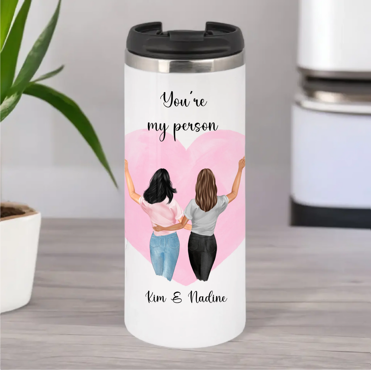 2-4 Beste Freundinnen Tasse / Thermobecher