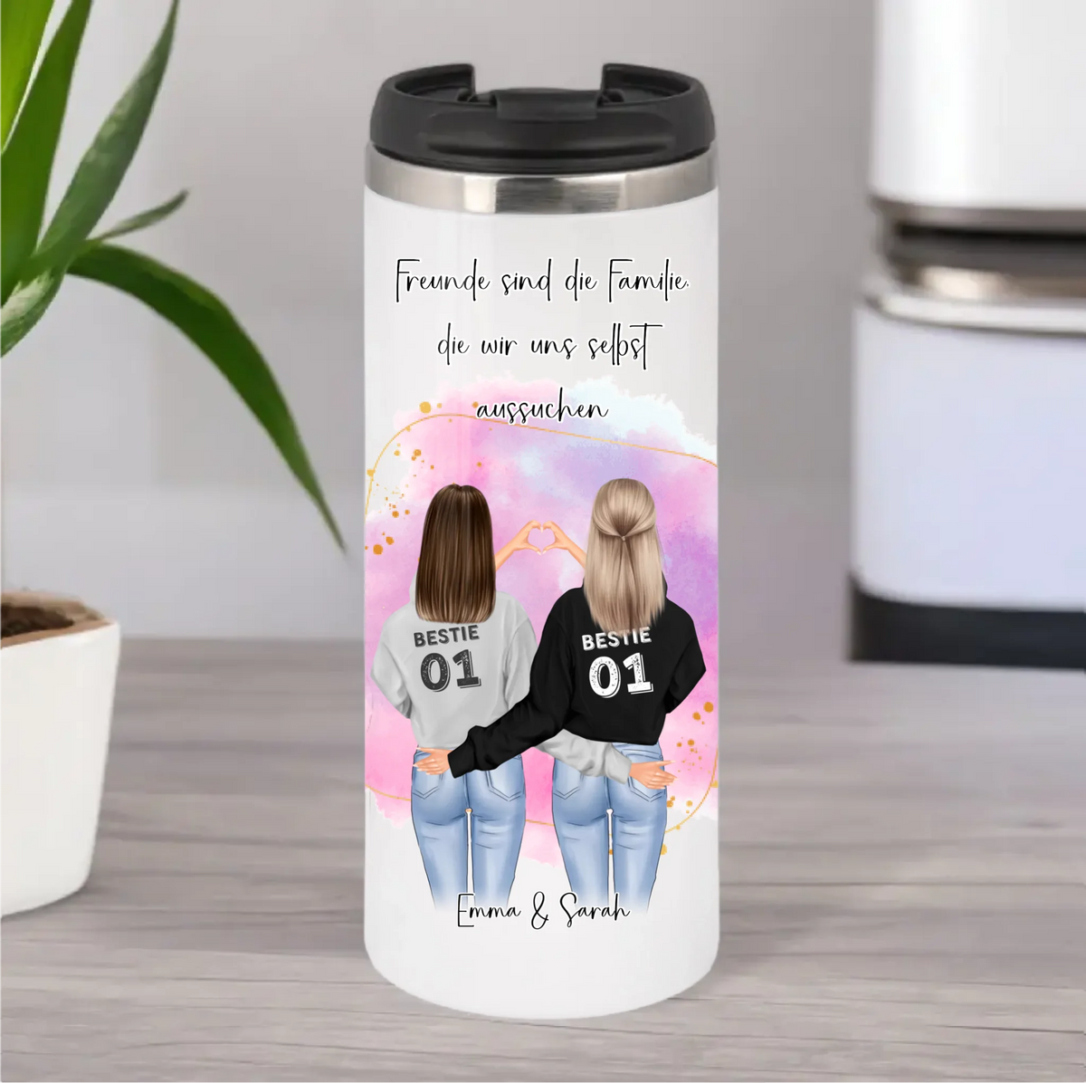 Freundin Tasse / Thermobecher