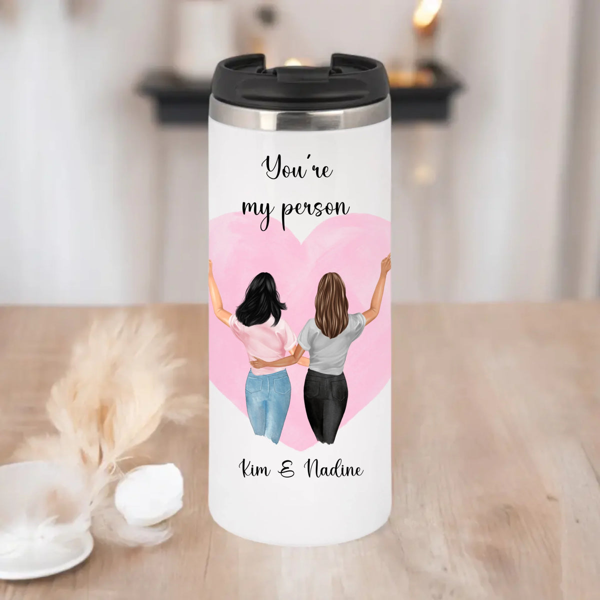 2-4 Beste Freundinnen Tasse / Thermobecher