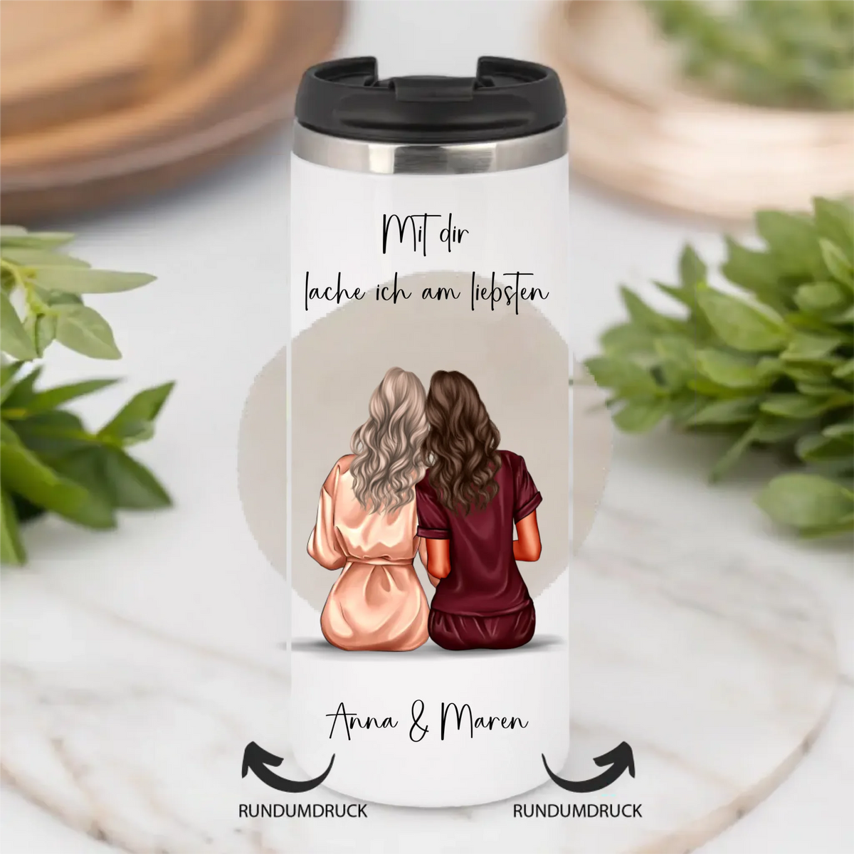 Beste Freundin Tasse / Thermobecher