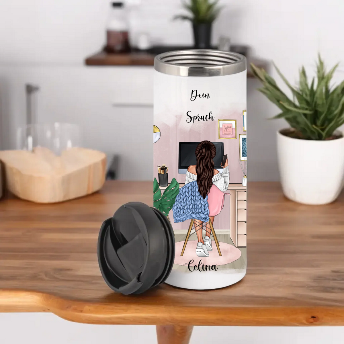 Personalisierte Tasse / Thermobecher