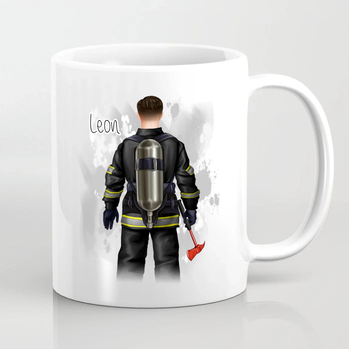 1-2 Personen Feuerwehr, Müllmann,...Tasse / Thermobecher