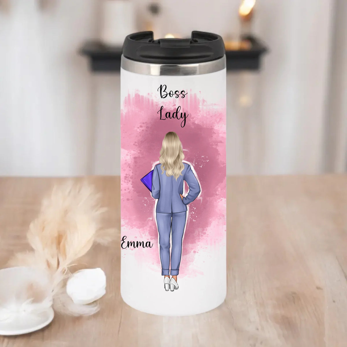 1-4 Boss Ladys Tasse / Thermobecher