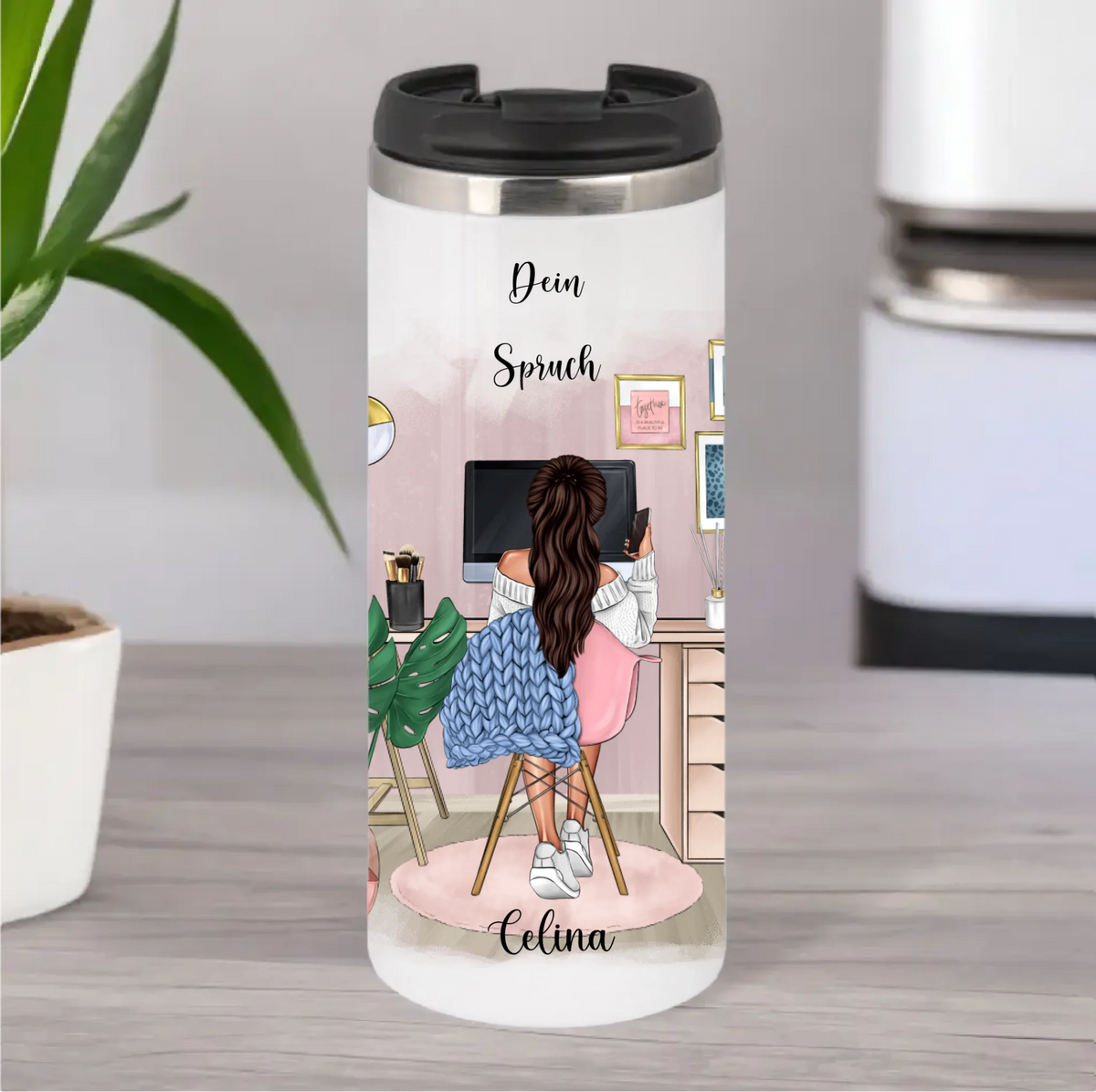 Personalisierte Tasse / Thermobecher