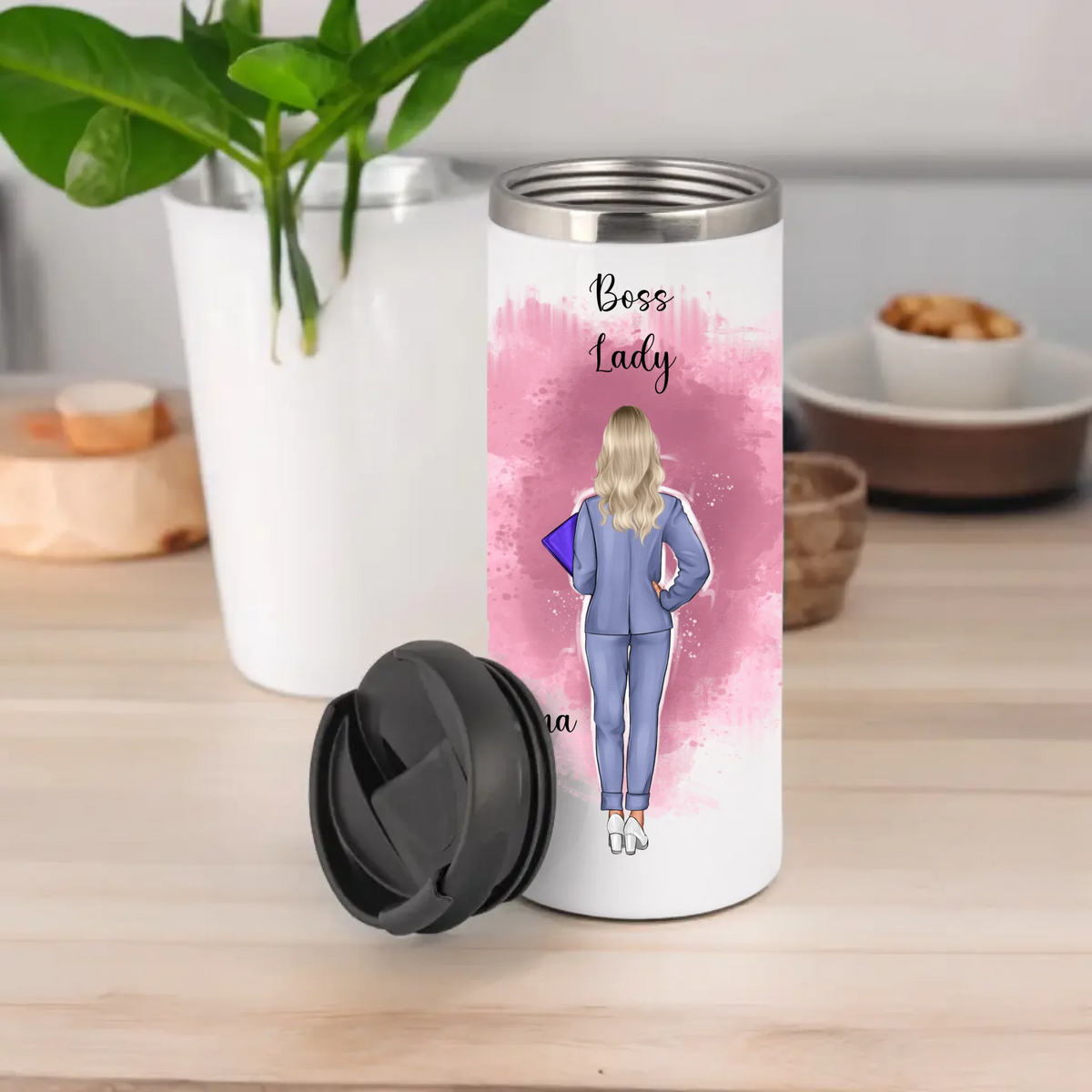 1-4 Boss Ladys Tasse / Thermobecher