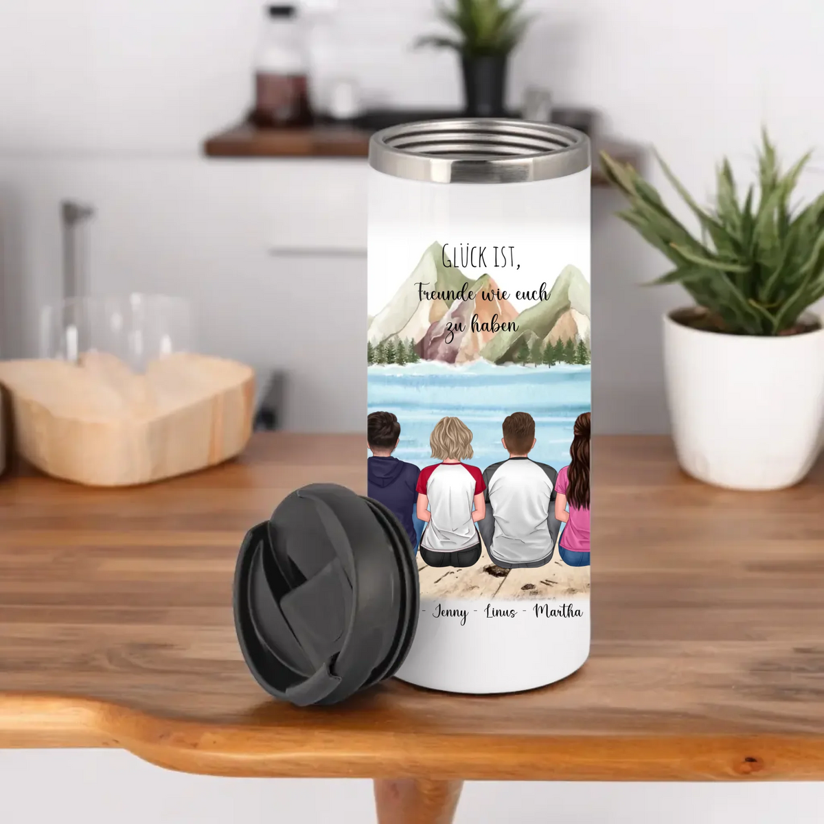3-4 Freunde Tasse / Thermobecher