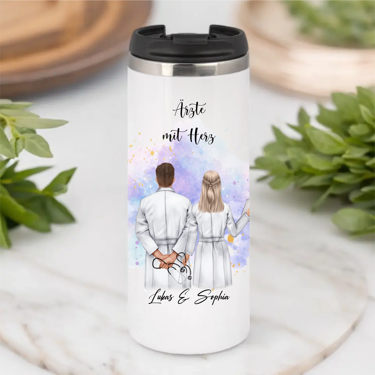 2 Ärzte Tasse / Thermobecher