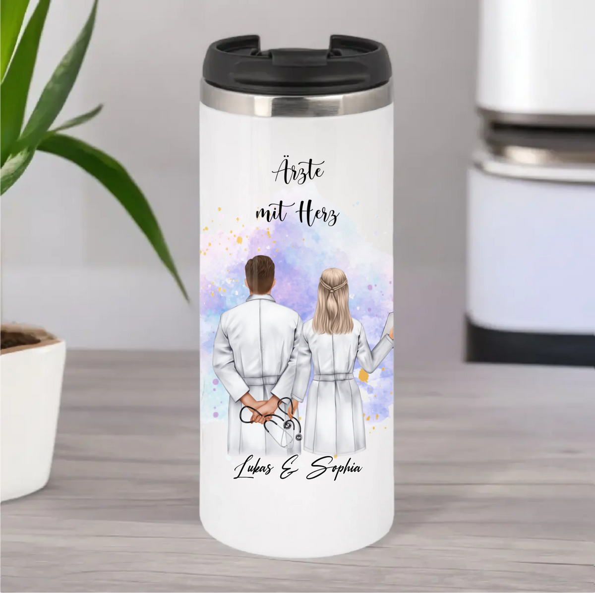 2 Ärzte Tasse / Thermobecher