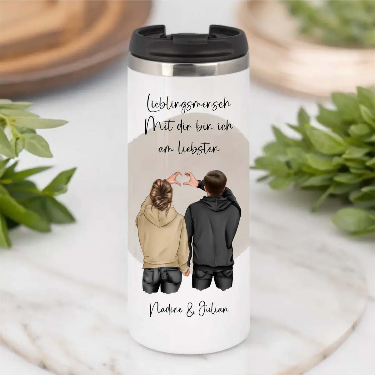 Couple Tasse / Thermobecher