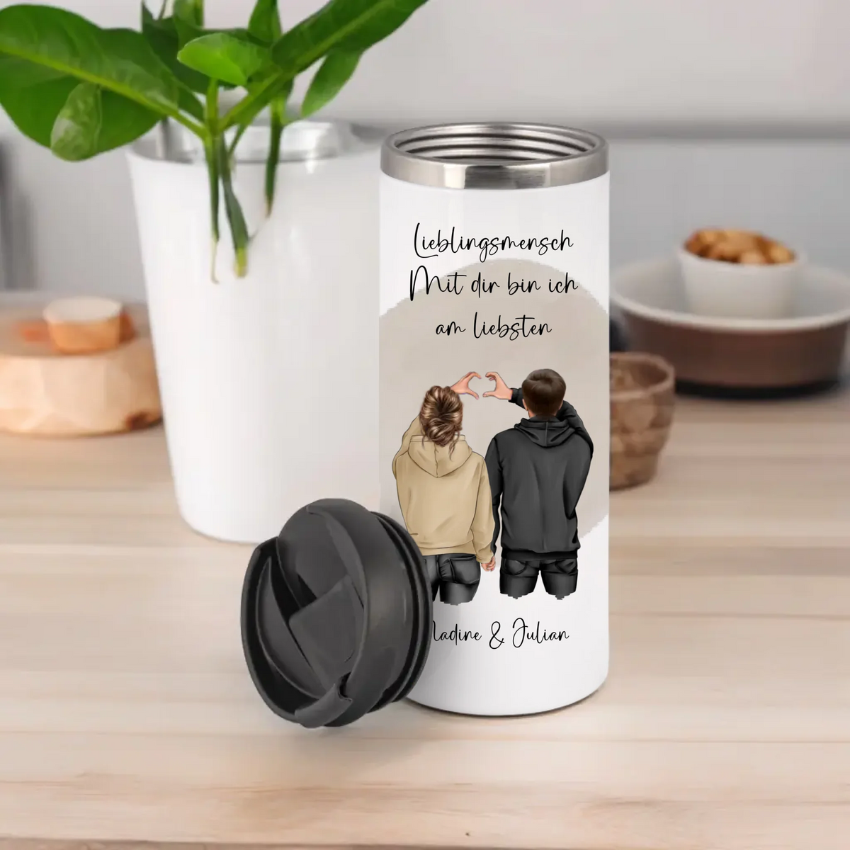 Couple Tasse / Thermobecher