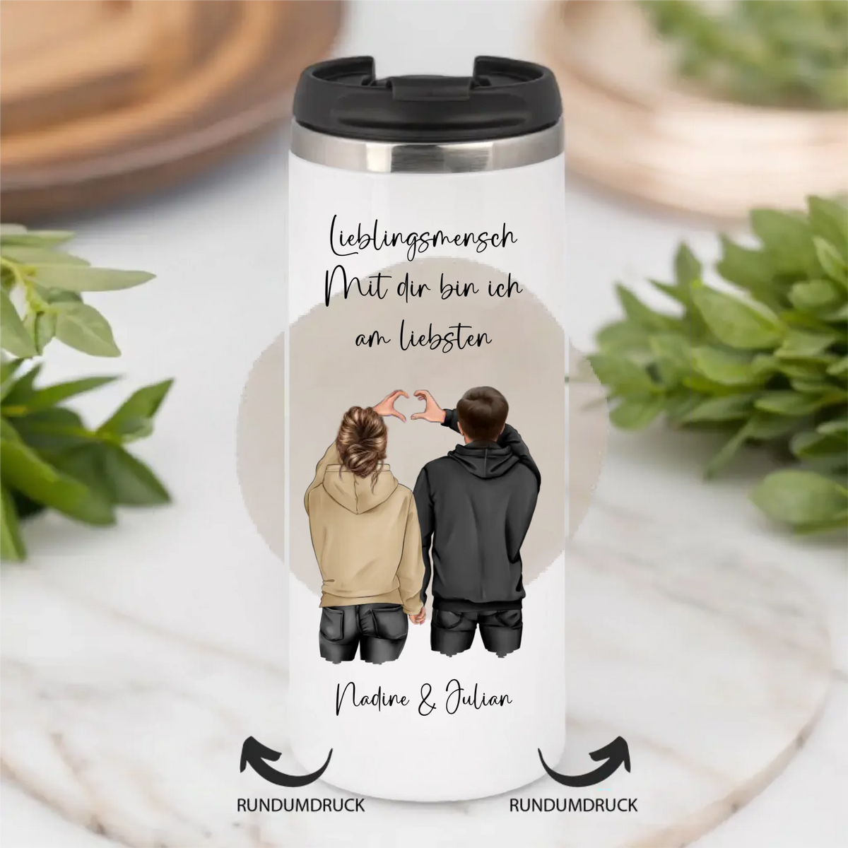 Couple Tasse / Thermobecher