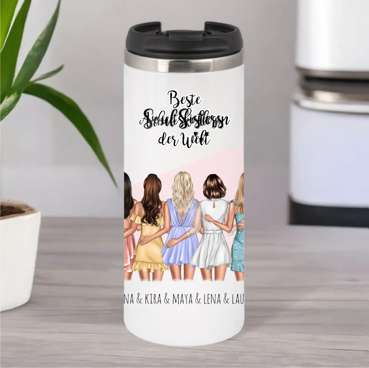 5-6 Freundinnen Tasse / Thermobecher