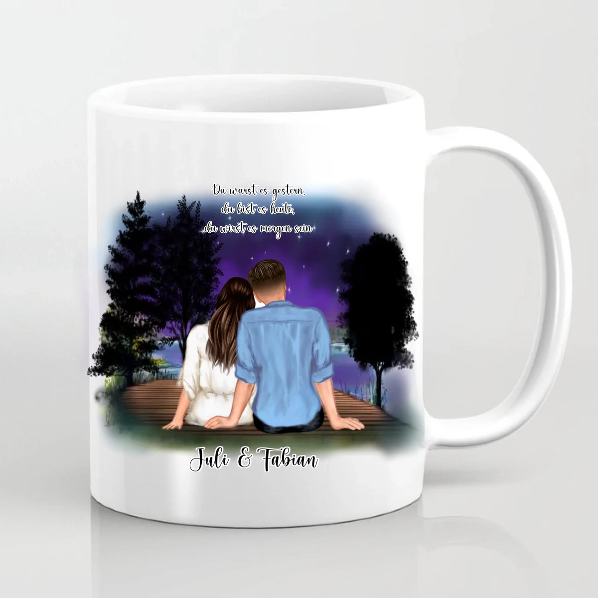 Paar Tasse / Thermobecher