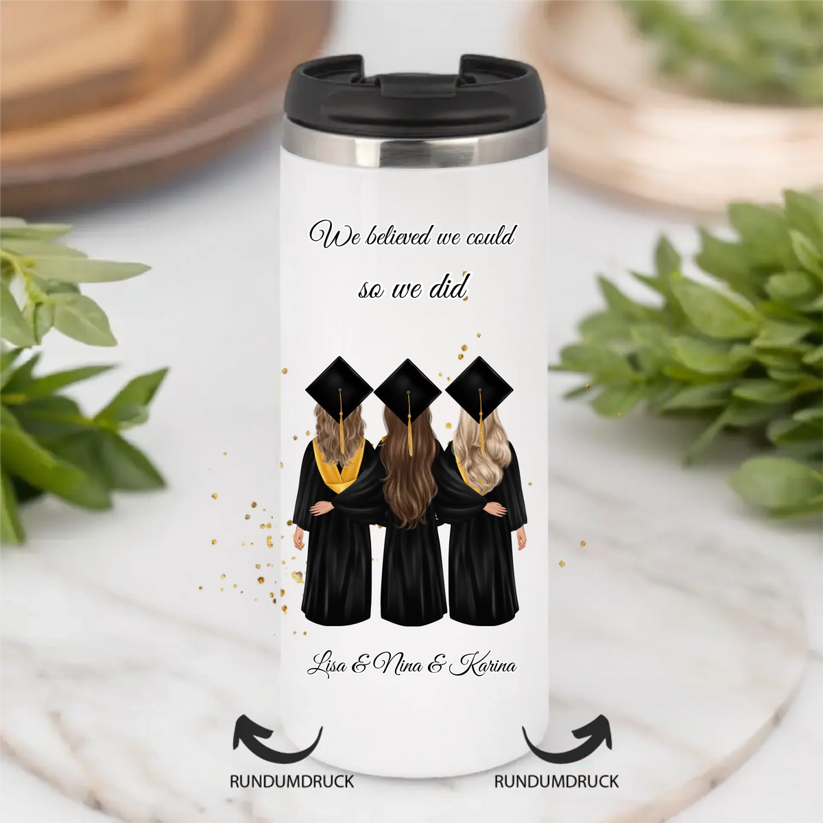 2-4 Personen Abschluss Tasse / Thermobecher