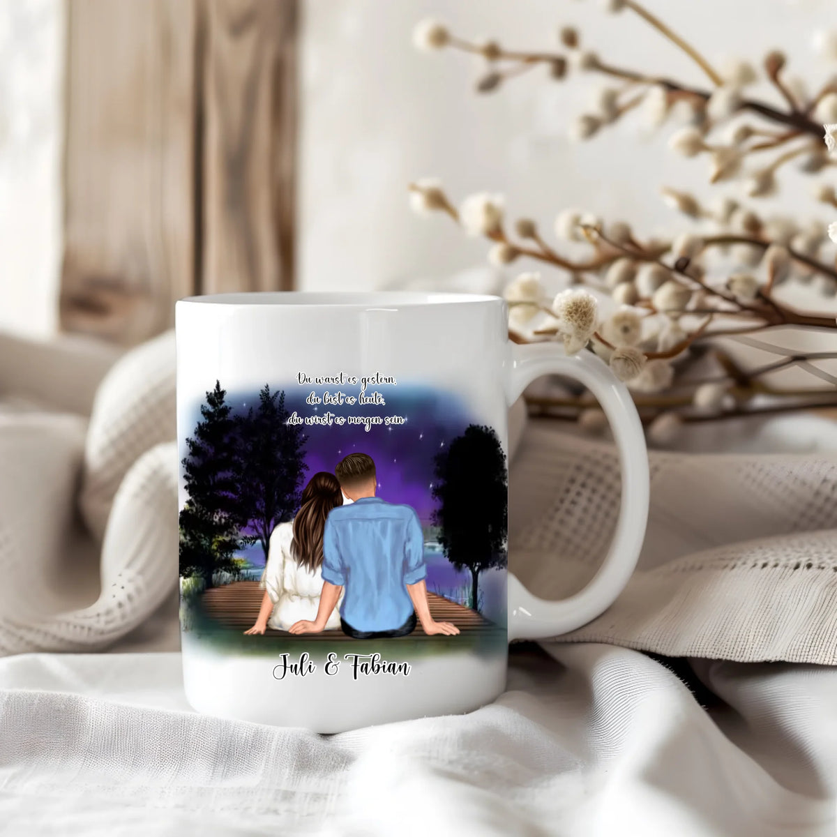 Paar Tasse / Thermobecher
