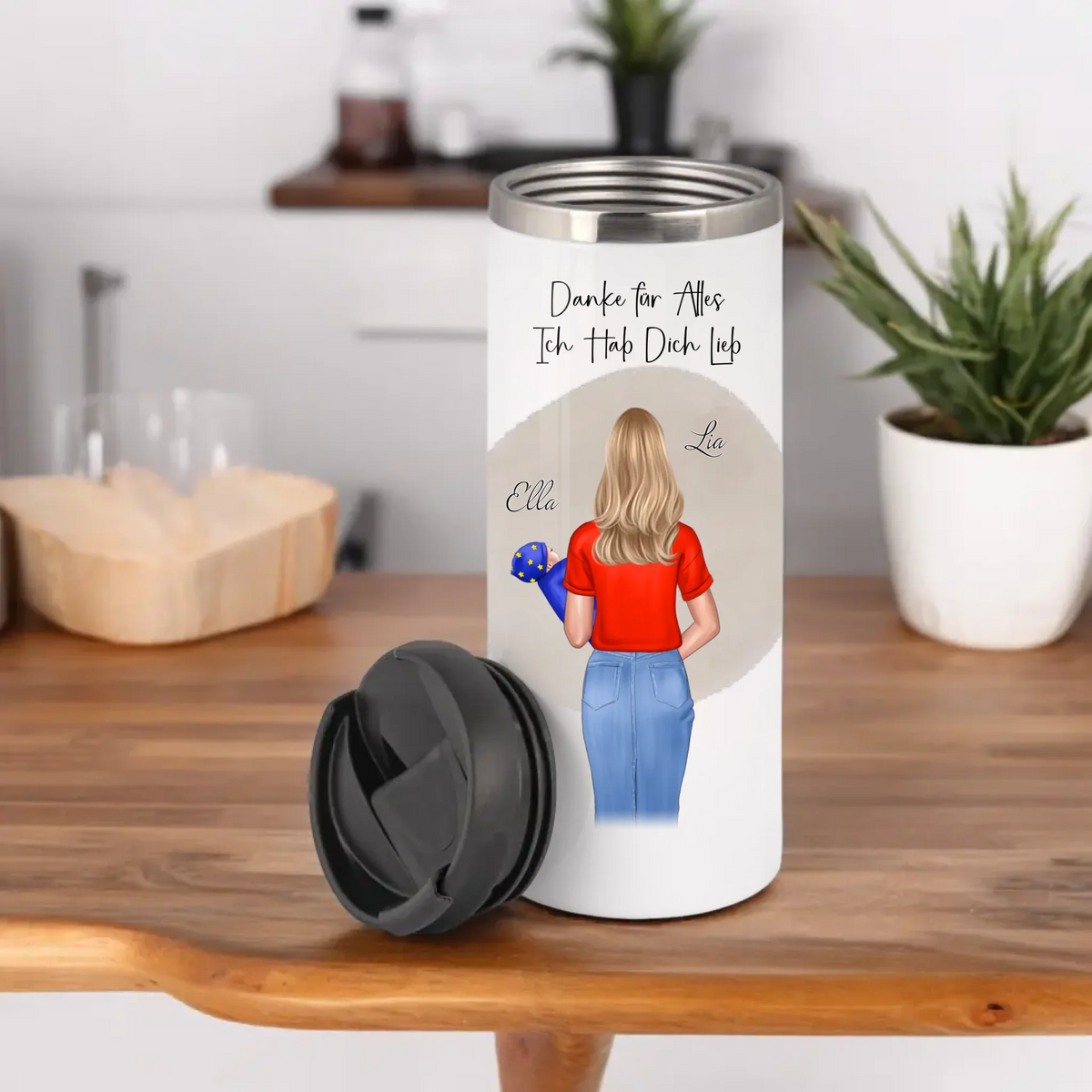 Mama/Tante/... & Baby Tasse / Thermobecher