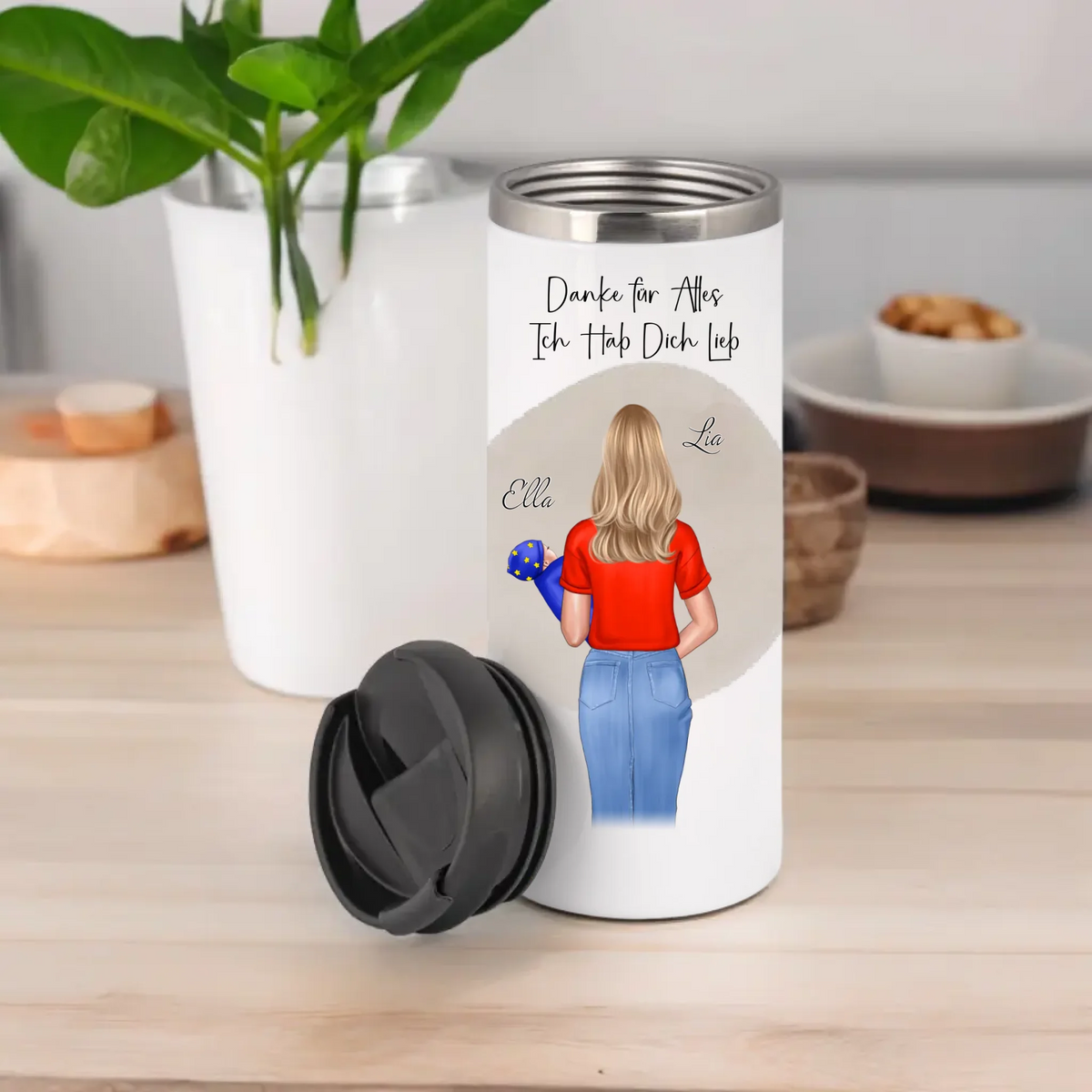 Mama/Tante/... & Baby Tasse / Thermobecher