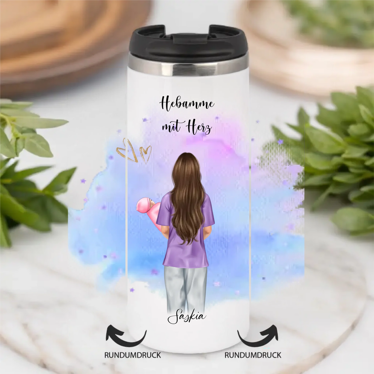 Hebamme Tasse / Thermobecher